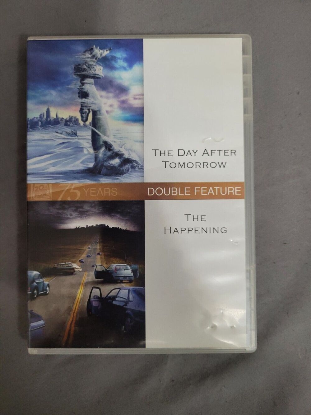 The Day After Tomorrow/The Happening Double Feature (DVD, 2010, 2-Disc Set)